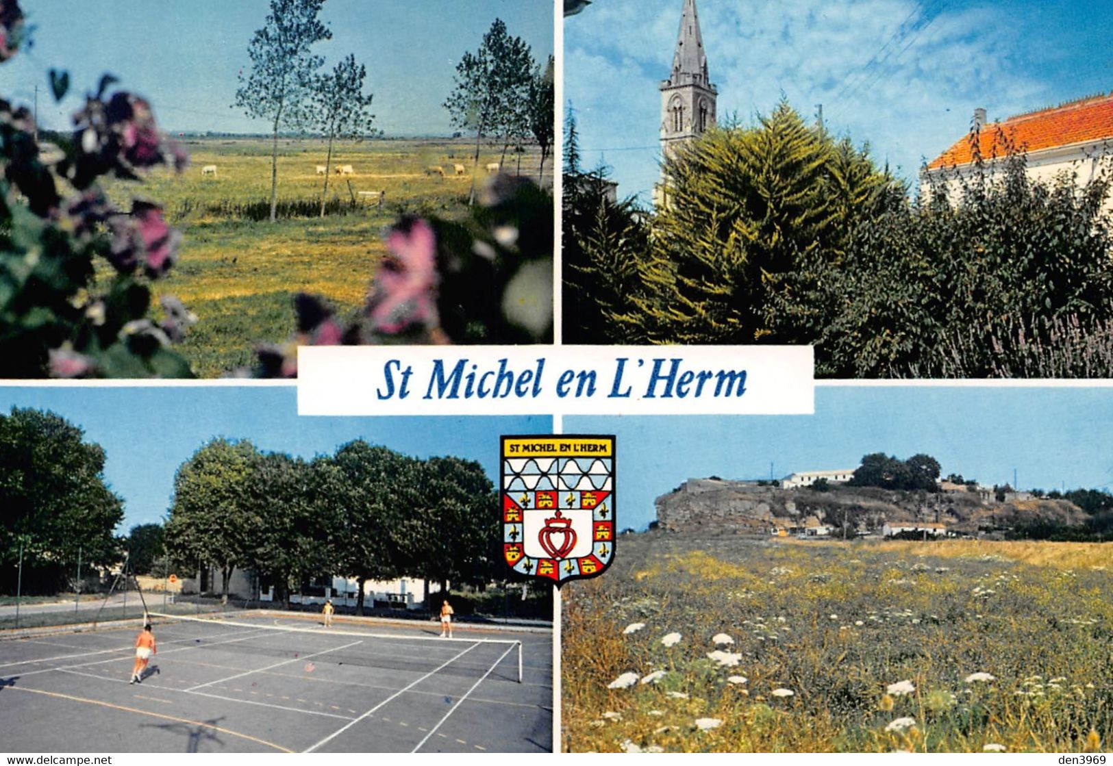 SAINT-MICHEL-en-l'HERM - L'église - Le Marais - Le Tennis - Le Rocher De La Dive - Saint Michel En L'Herm