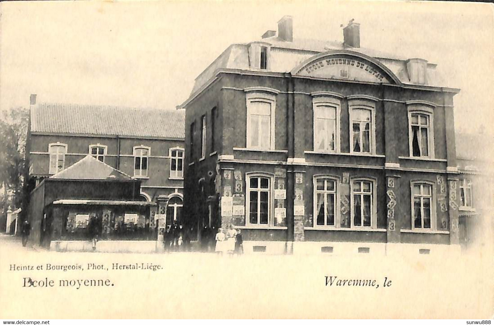 Waremme - Ecole Moyenne (Heintz Et Bourgeois Animée) - Waremme