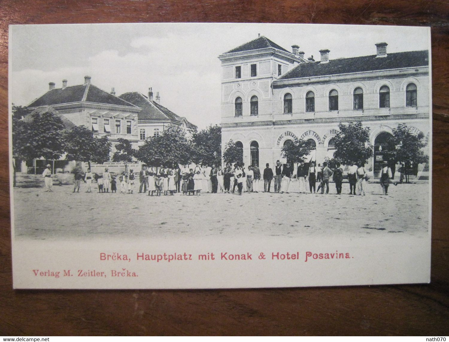 Hotel Posavina Hauptplatz Mit Konak Bosnien Herzegowina Bosnie Petra Bosnie Herzégovine Osterreich - Bosnia And Herzegovina