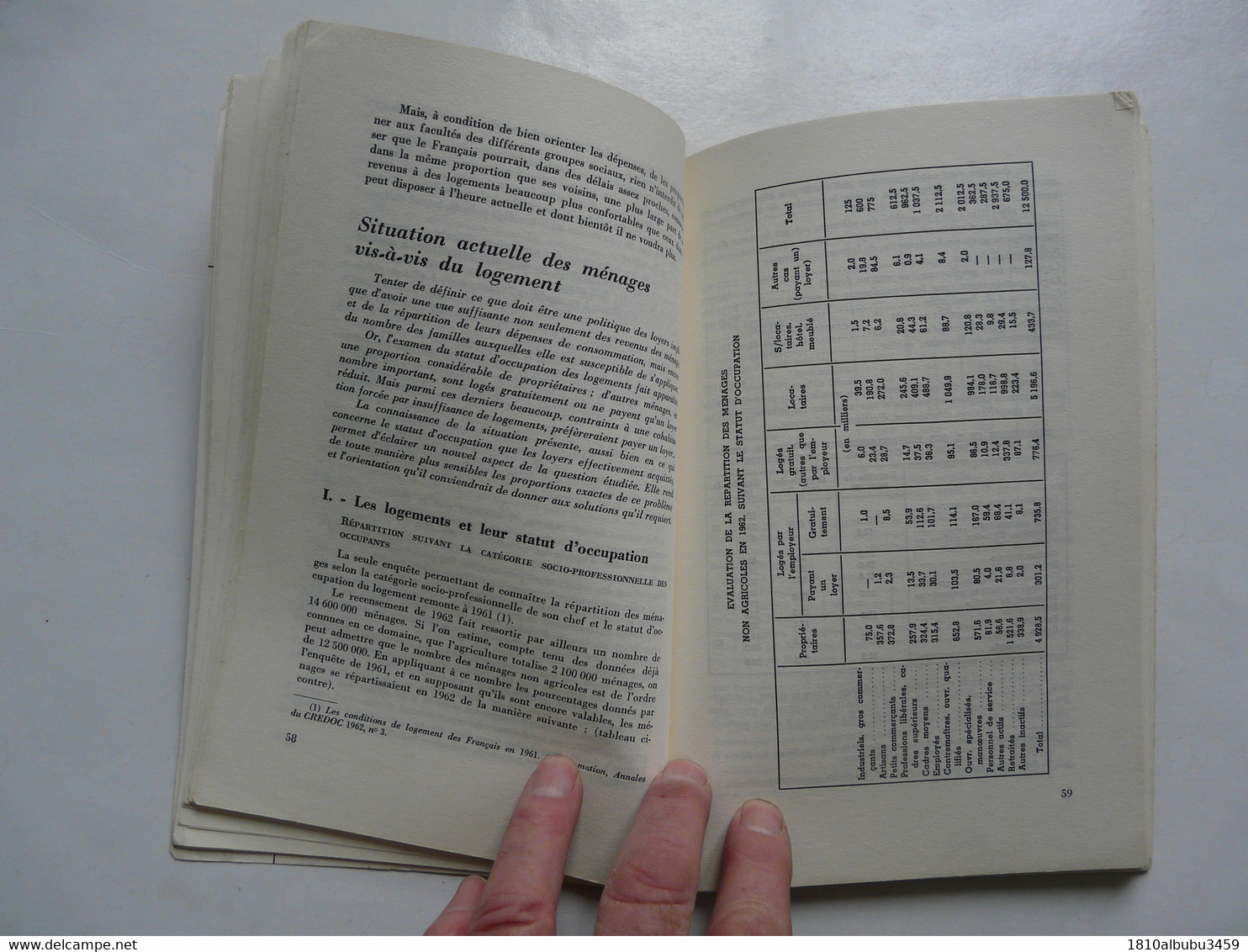 REVUE D'ECONOMIE ET DE DROIT IMMOBILIER Par Georges PASSE 1967 - Derecho