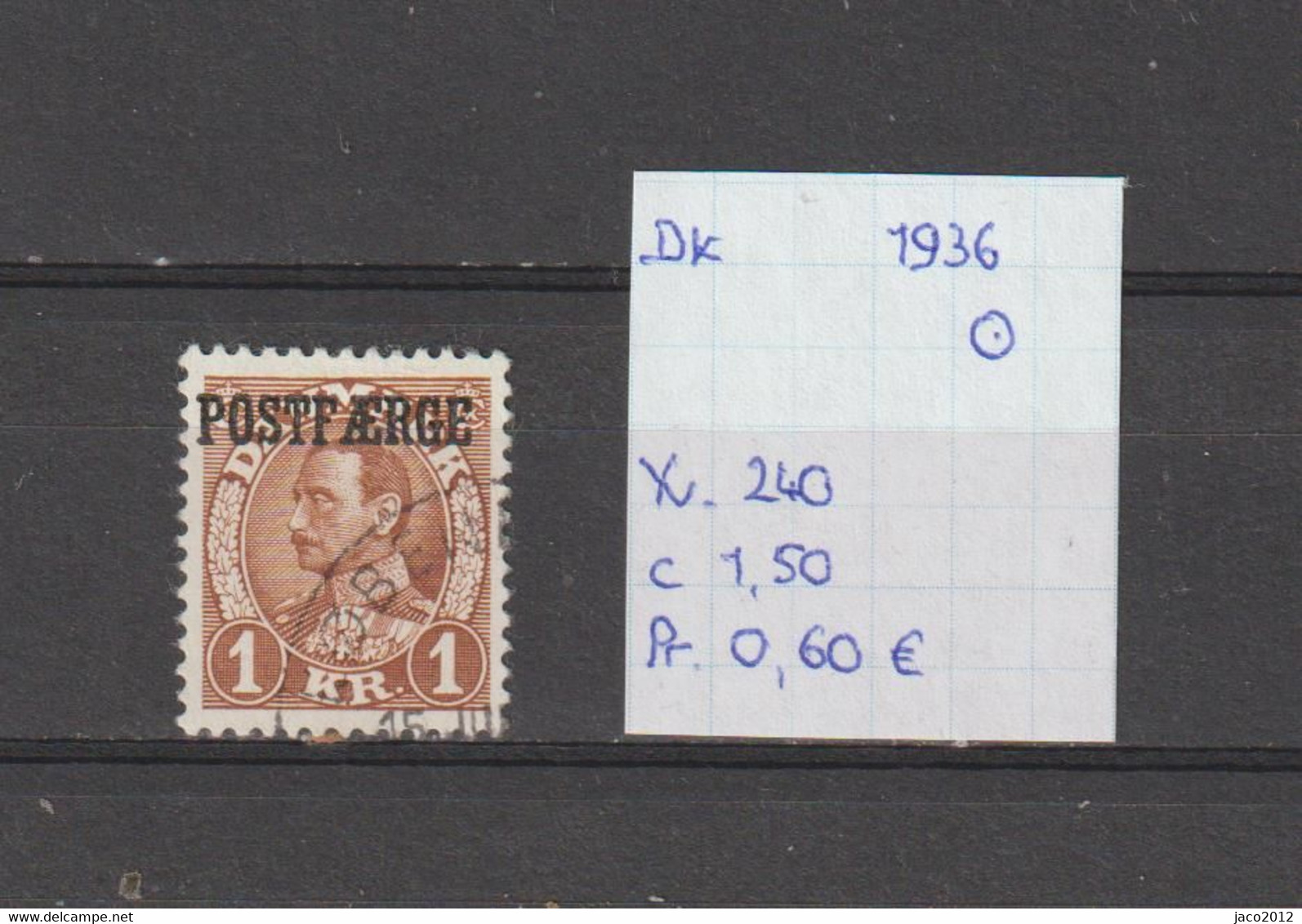 Denemarken 1936 - Yv. 240 - Mi. Pakket 21 Gest./obl./used - Usati