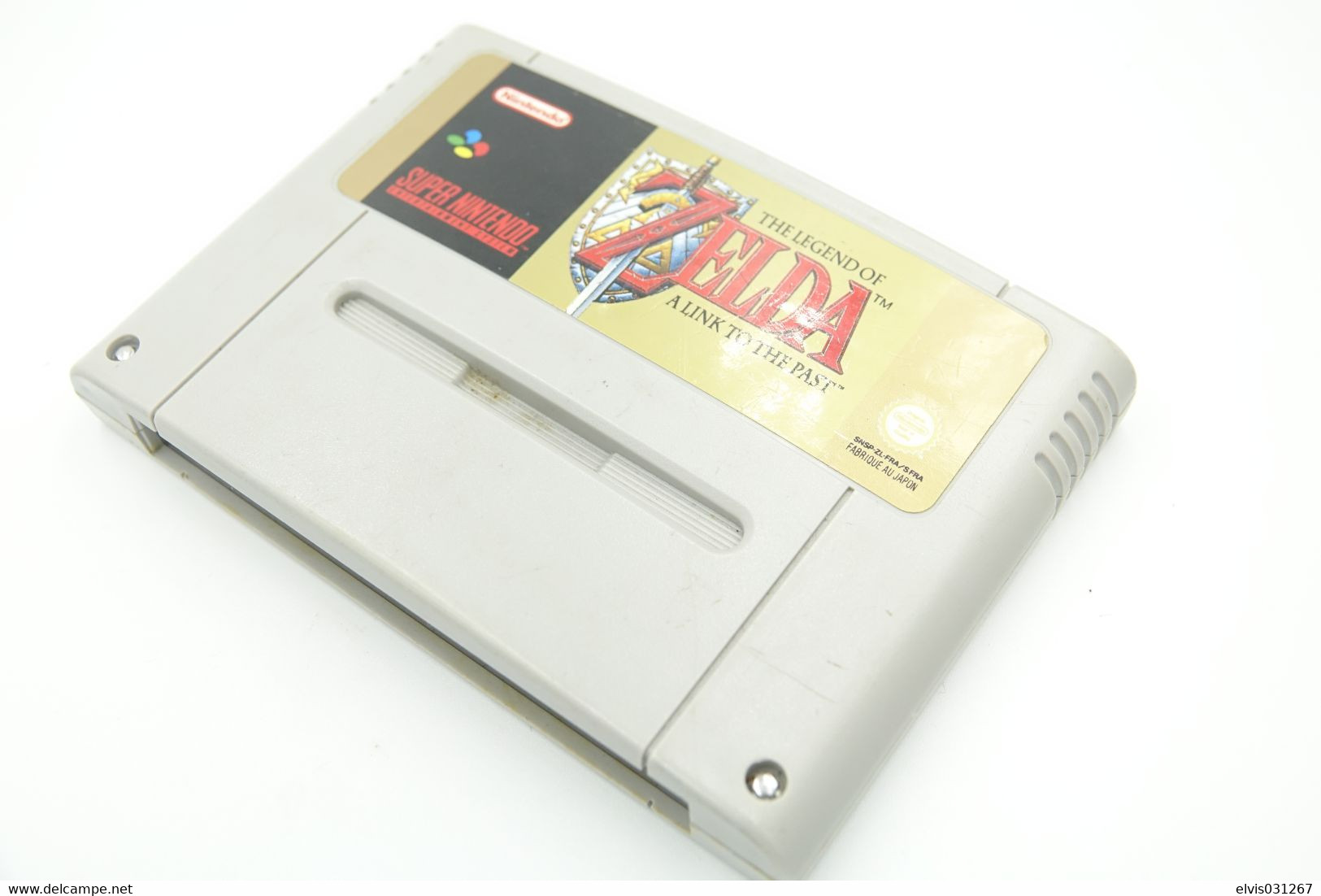 NINTENDO SUPER ENTERTAINMENT SYSTEM SNES : THE LEGEND OF ZELDA A LINK TO THE PAST PAL - Super Nintendo (SNES)