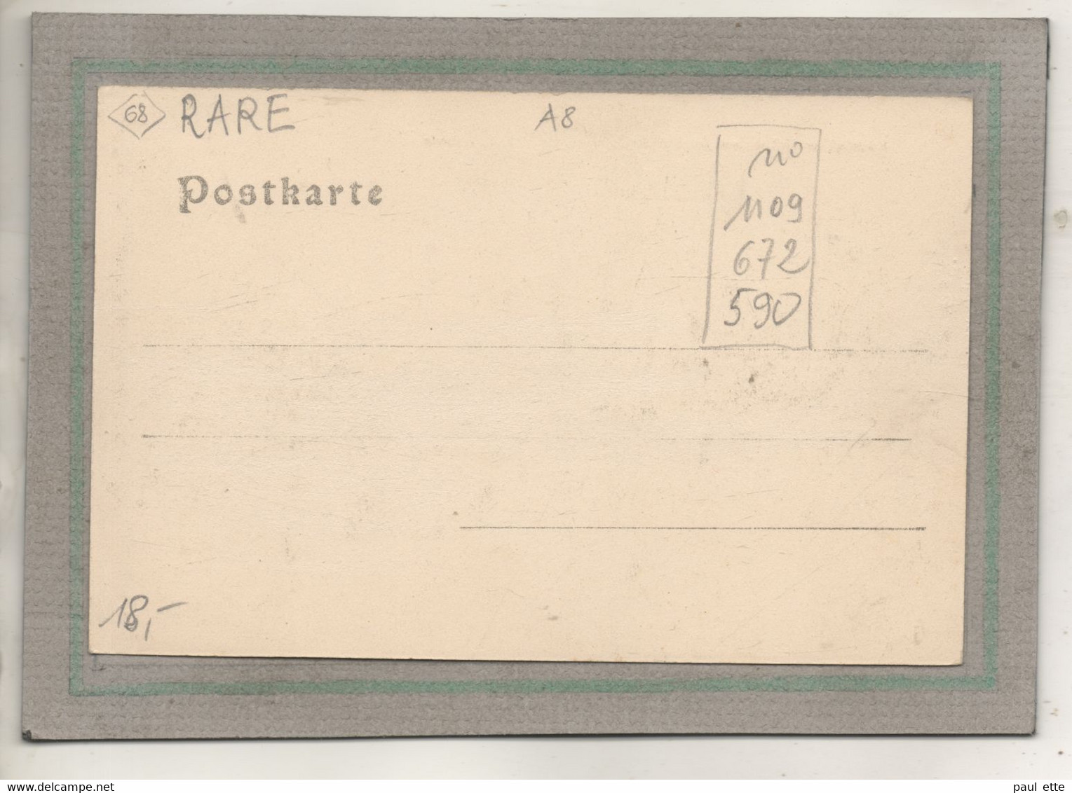 CPA - (68) SULZ - SOULTZ - Carte GRUSS Multivues Rare De 1900 - Wirtschaft Zur Hoffnung ( Espérance ) - Soultz