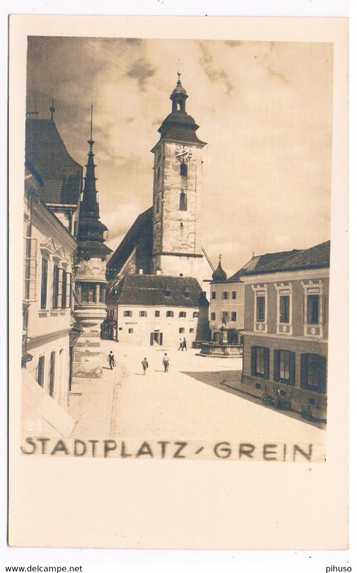 A-4557  GREIN : Stadtplatz - Grein