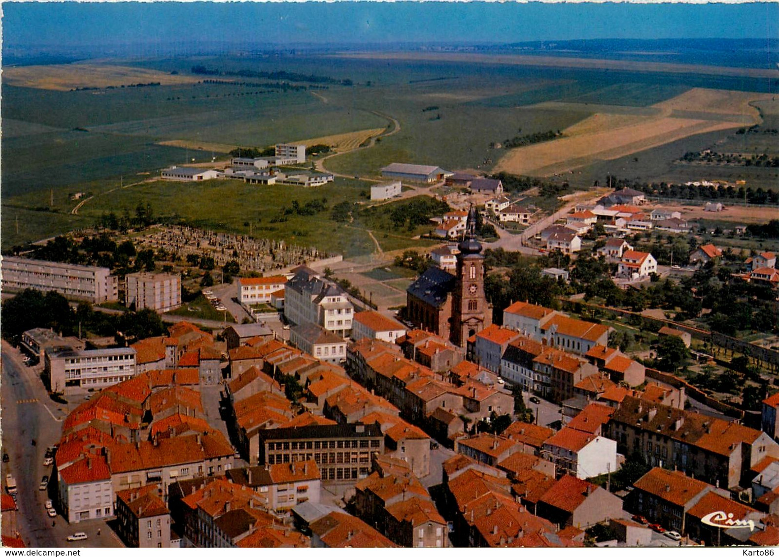 Boulay * Vue Générale Aérienne - Boulay Moselle