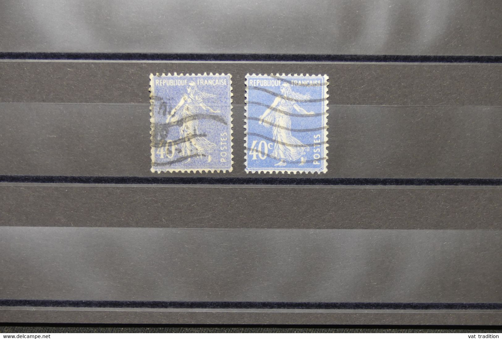 FRANCE - Variété - N° Yvert 237 - Type Semeuse - Mot Postes Maigre + 1 Gras - Oblitéré - L 73990 - Gebruikt
