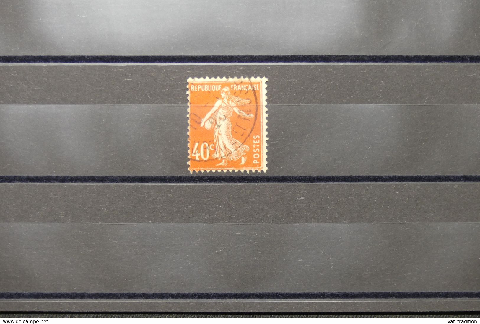 FRANCE - Variété - N° Yvert 194 - Type Semeuse - T De Postes Coupé - Oblitéré  - L 73998 - Gebraucht