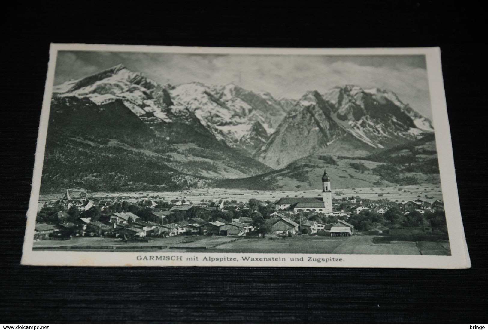 18562-            GARMISCH MIT ALPSPITZE, WAXENSTEIN UND ZUGSPITZE - Zugspitze