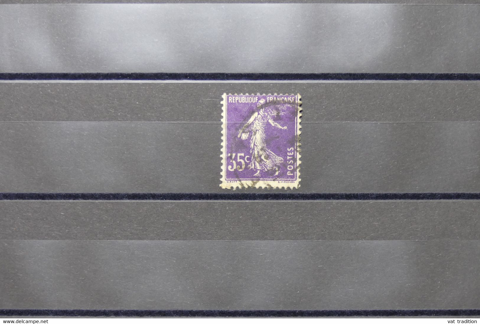 FRANCE - Variété - N° Yvert 142 - Type Semeuse - République Sans ç Soit Républioue - Oblitéré - L 74003 - Usados