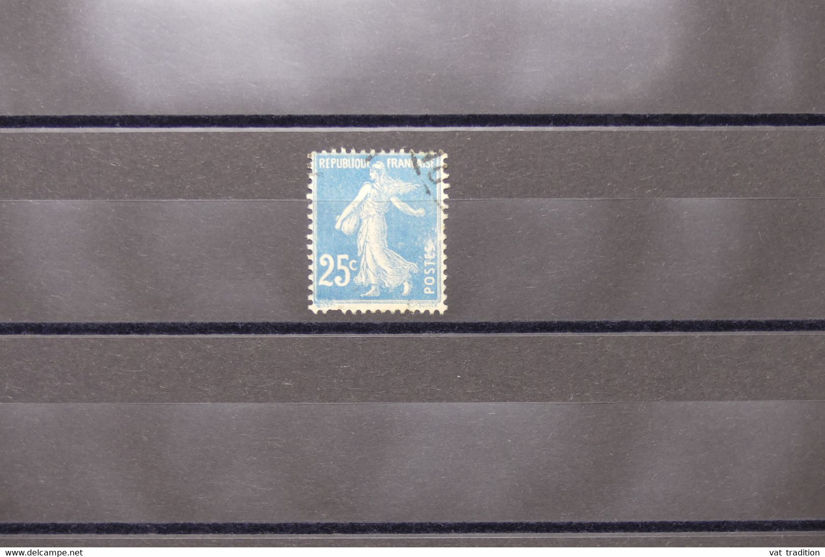 FRANCE - Variété - N° Yvert 140 - Type Semeuse - Tache Blanche Sur S De Postes - Oblitéré - L 74012 - Gebraucht