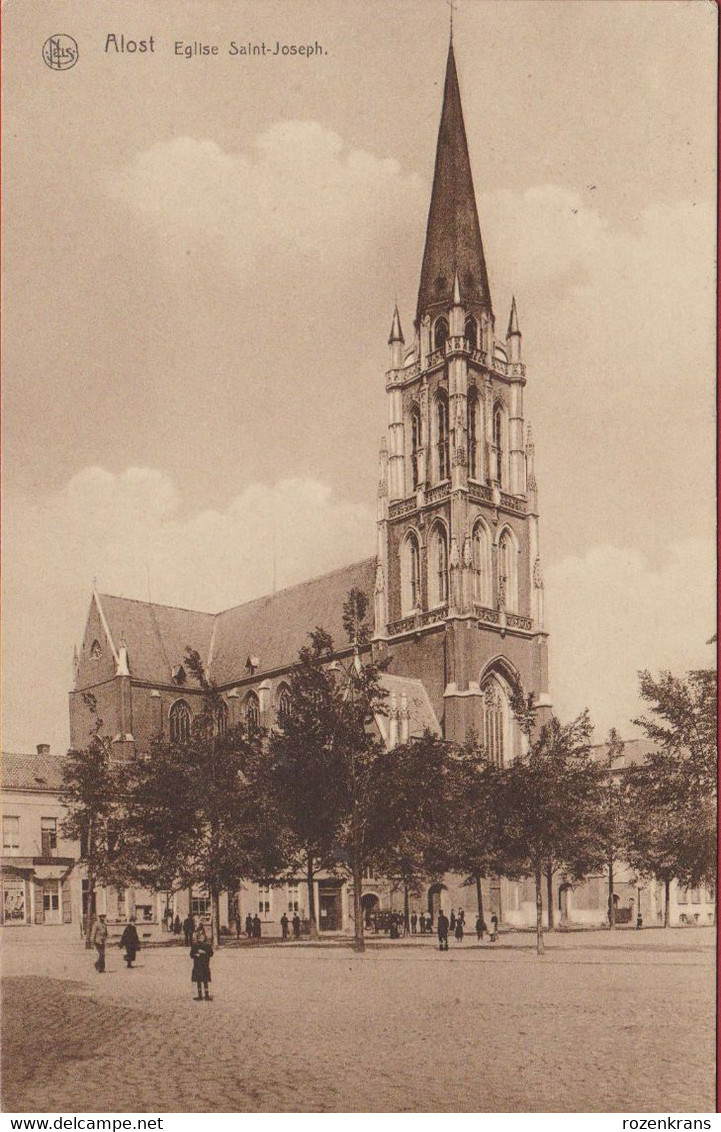 Aalst Alost Eglise Saint-Joseph Sint-Jozefskerk  (in Zeer Goede Staat) - Aalst