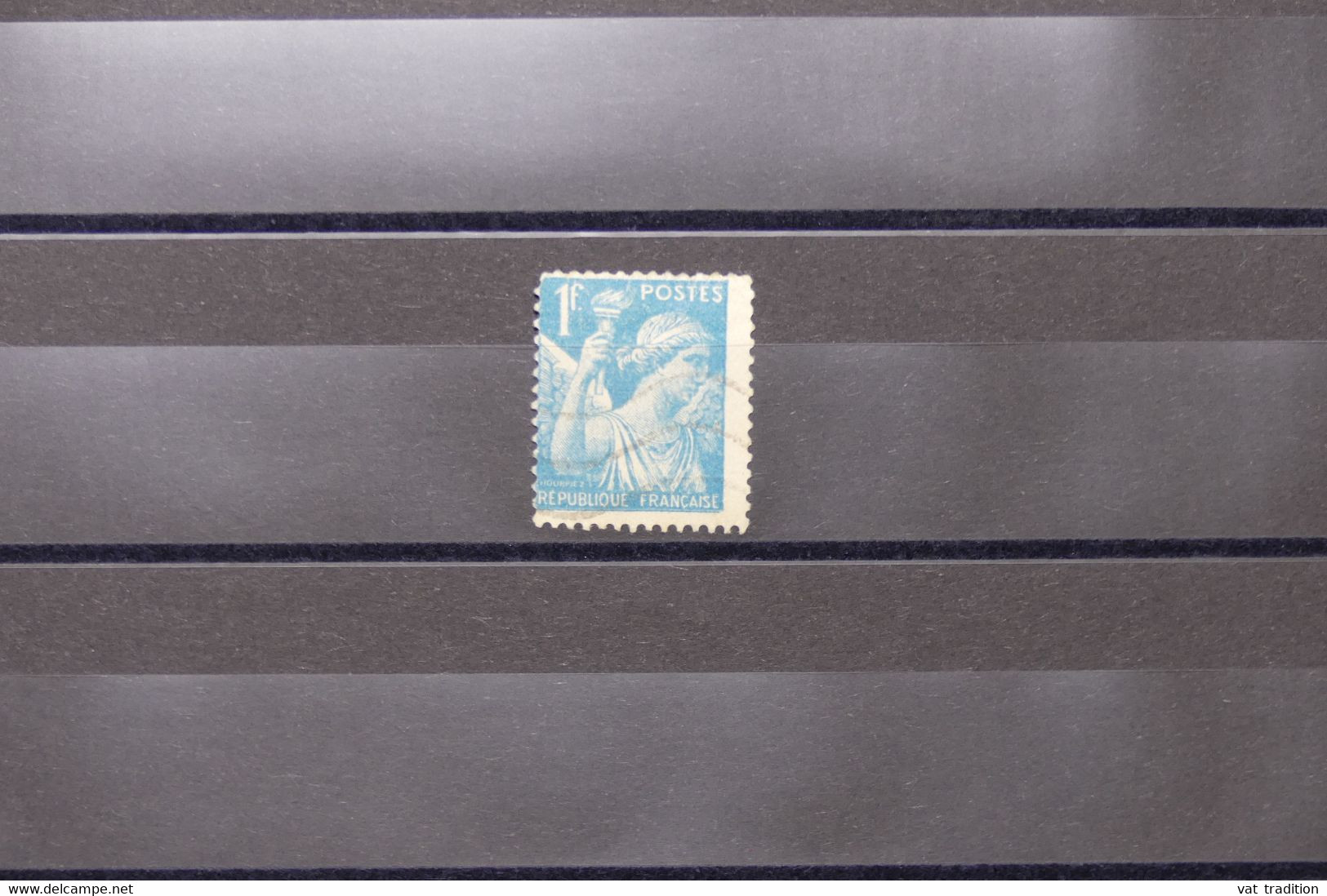 FRANCE - Variété - N° Yvert 650 - Type Iris - Papier Pelure - Oblitéré - L 74054 - Gebraucht