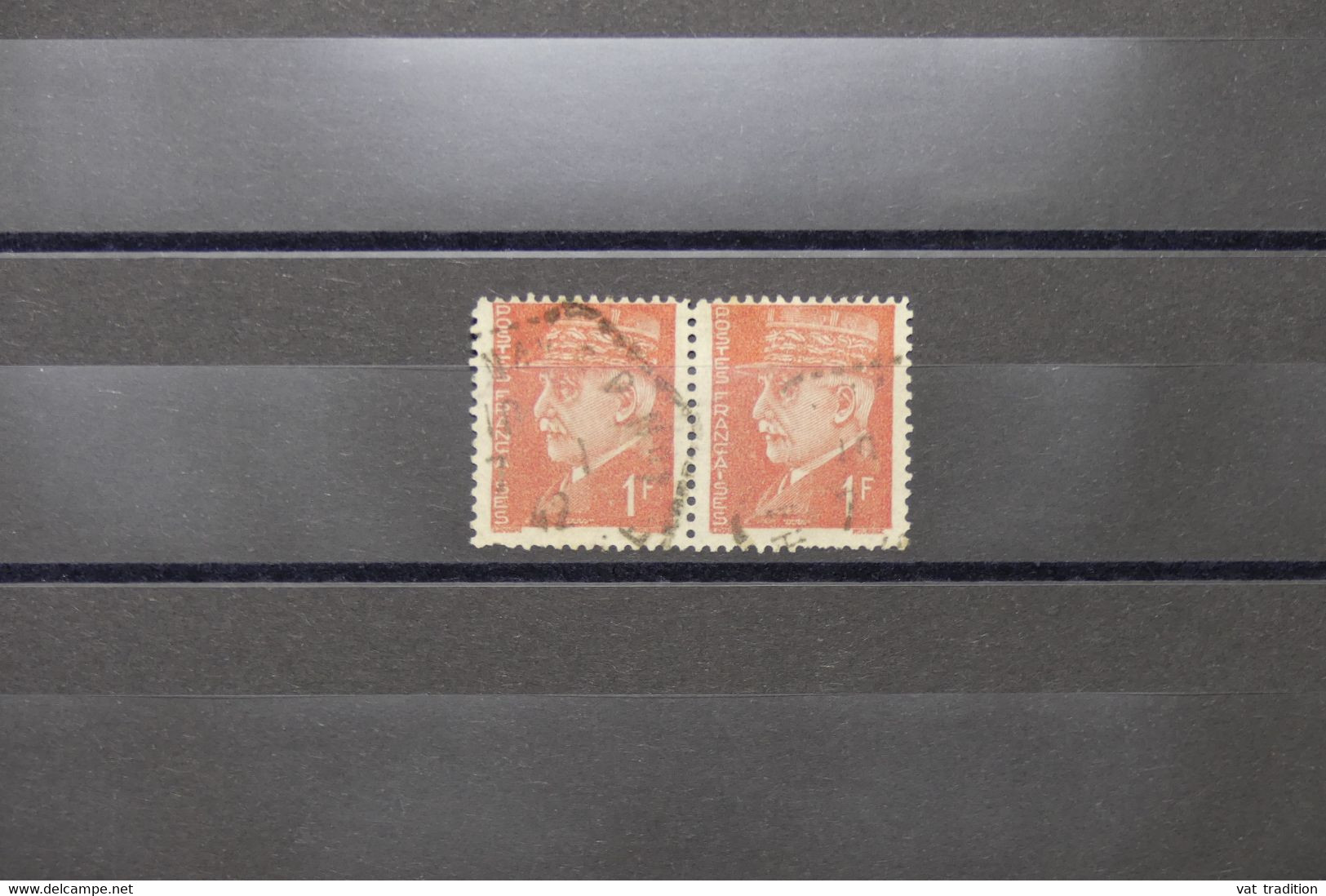 FRANCE - Variété - N° Yvert 514 - Type Pétain - Gouttes Au Nez Tenant à Normal - Oblitérés - L 74060 - Used Stamps