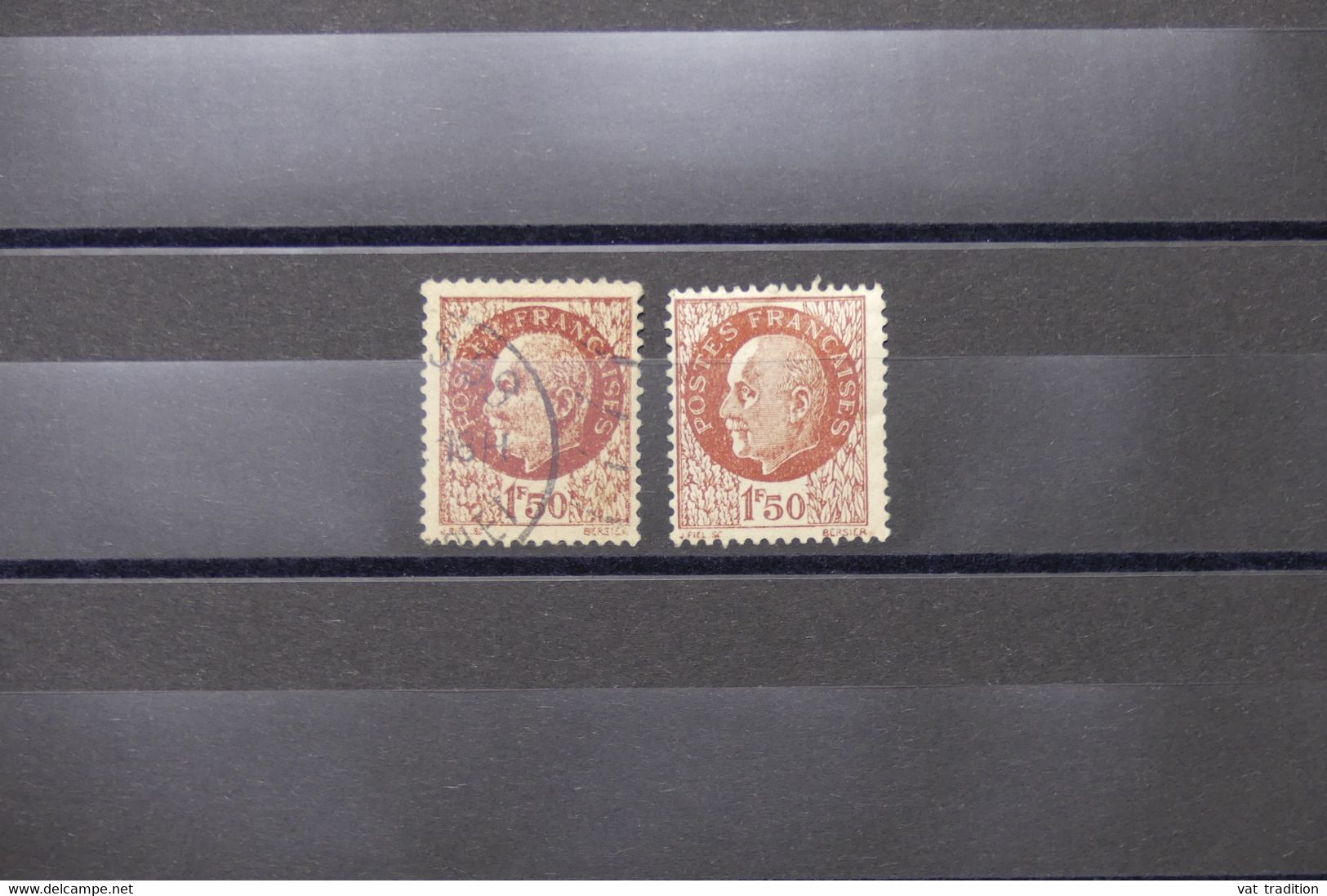 FRANCE - Variété - N° Yvert 517 - Type Pétain - Impression Lourde Et Fine - Oblitérés - L 74067 - Used Stamps