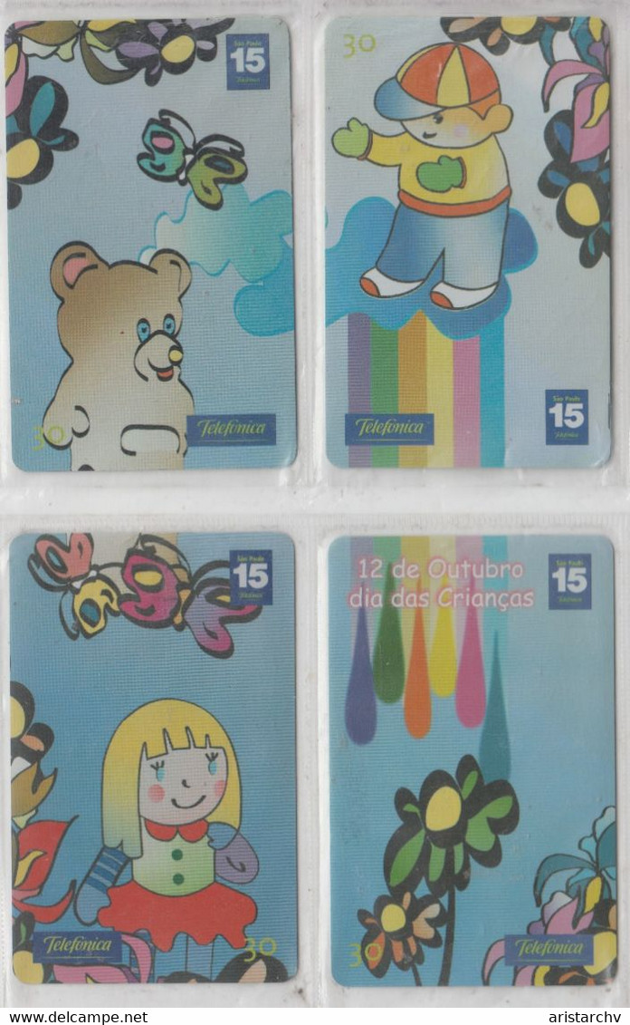 BRASIL 2001 PUZZLE CHILDREN RAINBOW - Puzzle