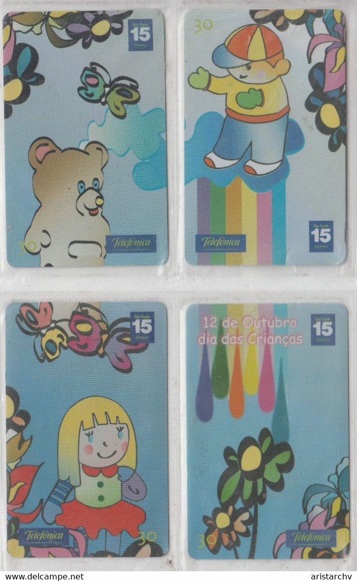 BRASIL 2001 PUZZLE CHILDREN RAINBOW - Puzzles
