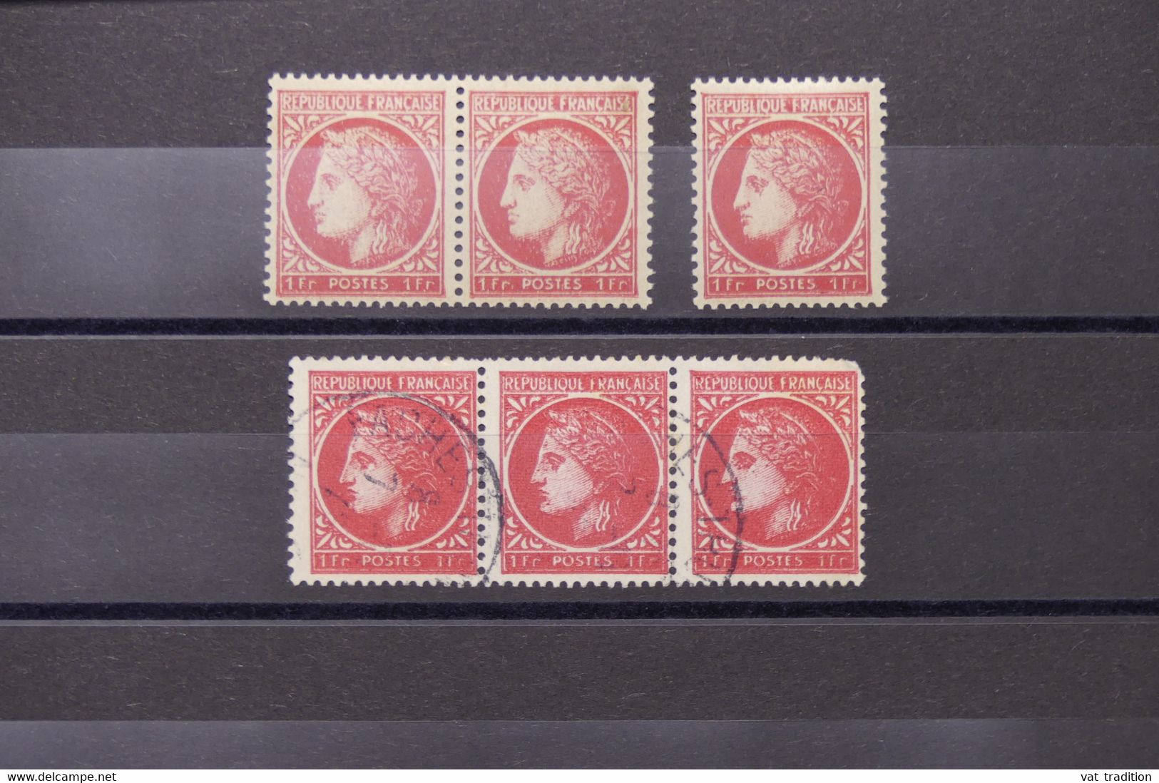 FRANCE - Variété - N° Yvert 676 - Type Mazelin - Impression Lourde + Floue  - Neuf Et Oblitérés - L 74082 - Used Stamps