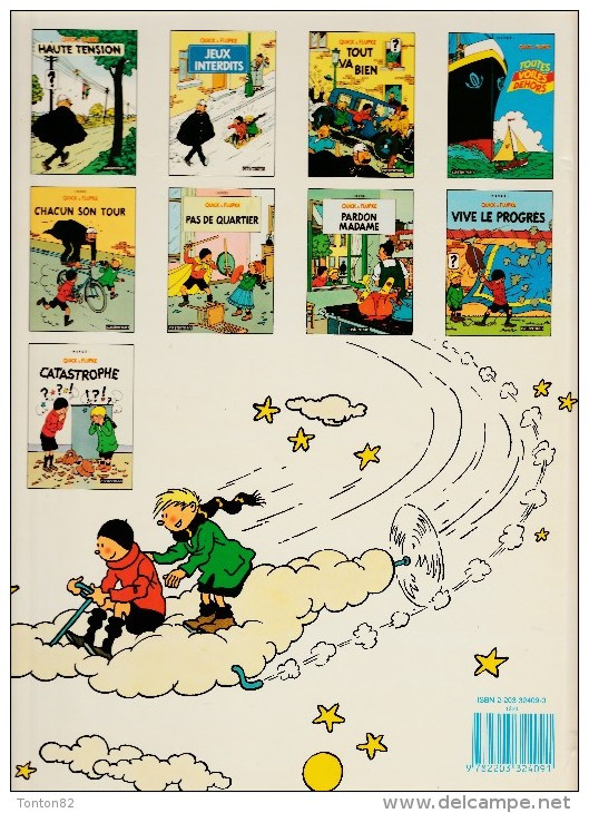Hergé - Quick & Flupke -Catastrophe - Casterman -  ( 1988 ) . - Quick Et Flupke