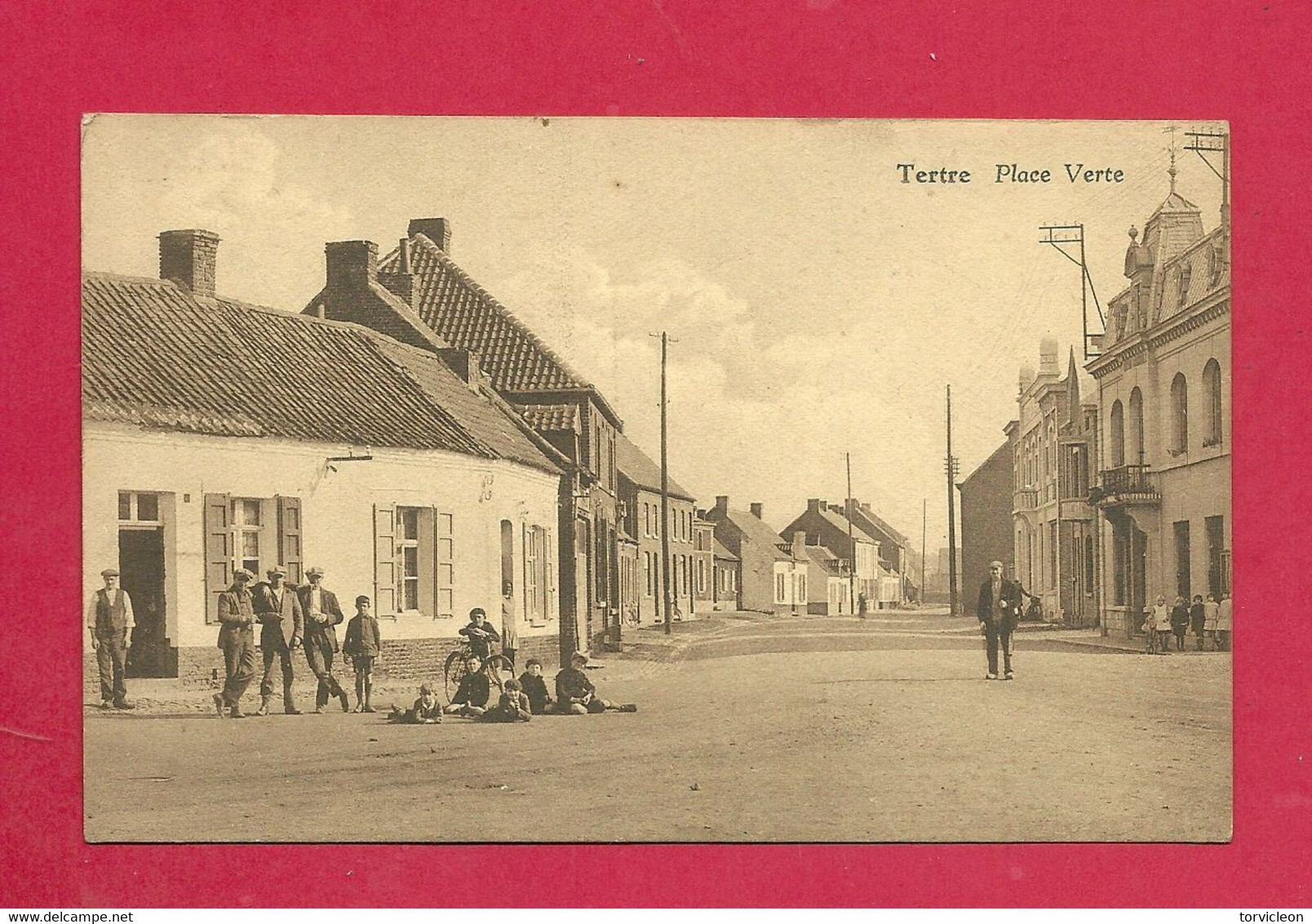 C.P. Tertre =  PLACE  VERTE - Saint-Ghislain