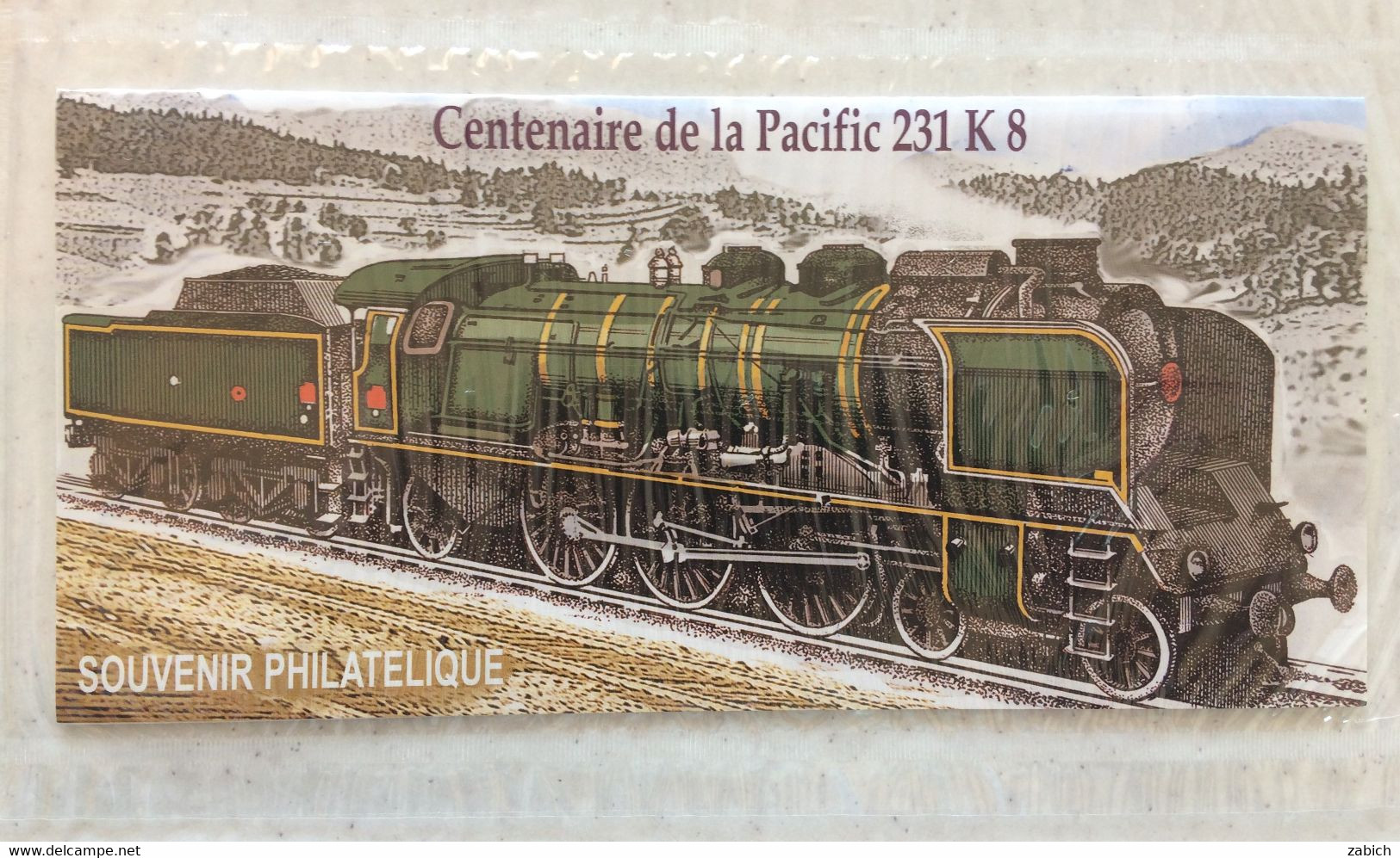 FRANCE BLOC SOUVENIR 2012 N°68 PACIFIC 231 K 8 SOUS BLISTER - Souvenir Blocks & Sheetlets
