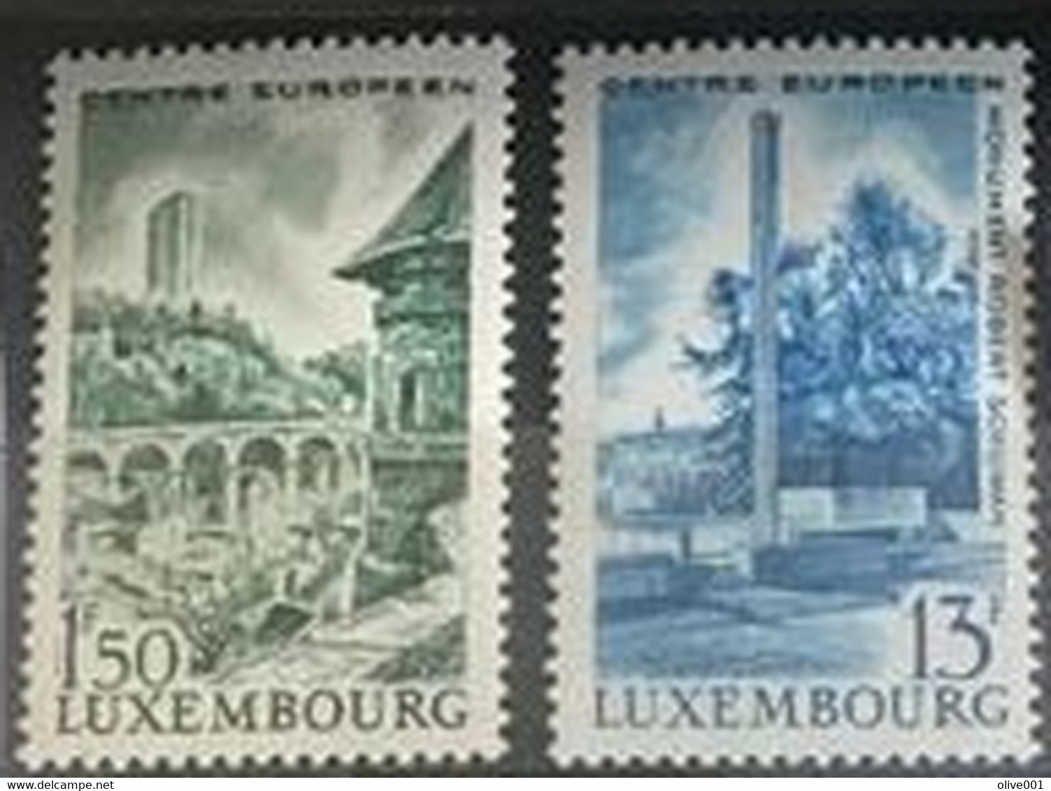 Timbres Du Luxembourg Y&T 738/38 Neuf MNH ** - Andere & Zonder Classificatie