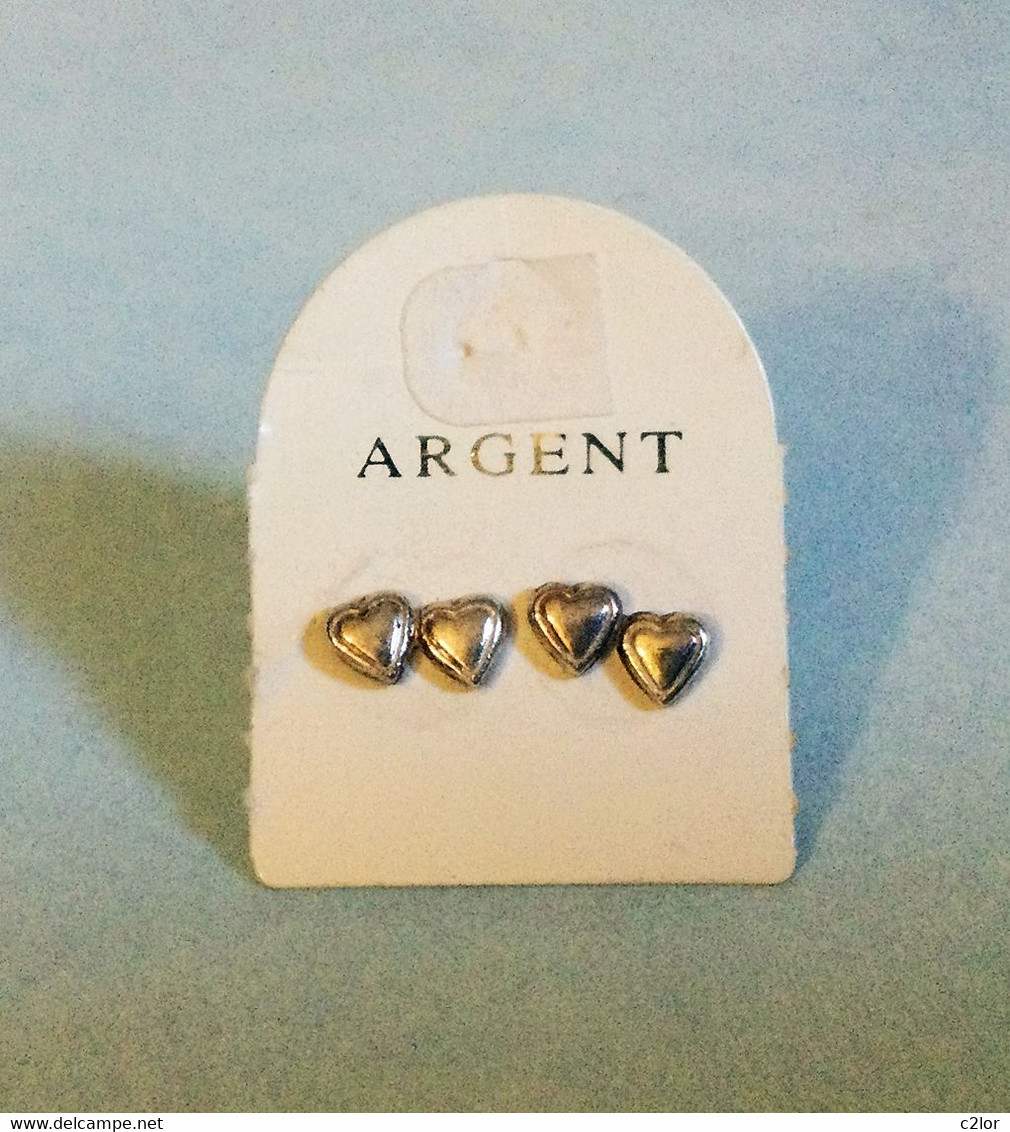 Ancien Lot De 5 Paires De Boucles D'oreilles En Argent 925 (lot 1) - Boucles D'oreilles