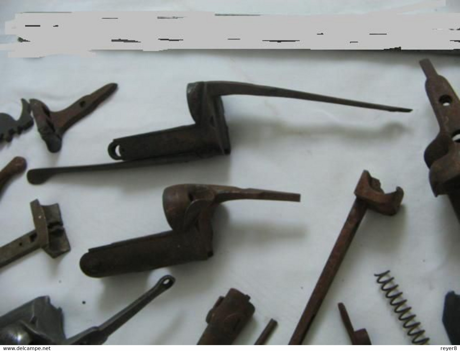 Lot Pieces Pour Ancienne Fusil Lefaucheux Et Autres,voir Photos - Uitrusting