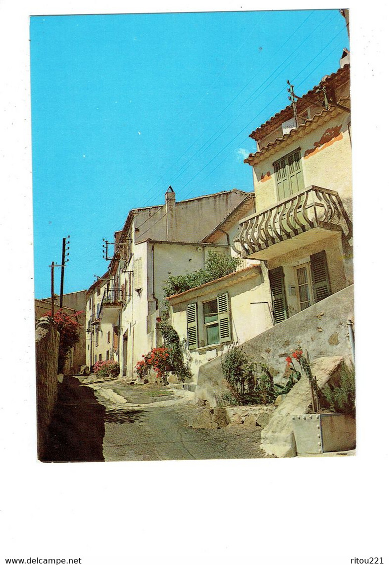 Cpm - 83 - VAR -  La Garde - Rue Doumet - 1983 - Décor Mural Hirondelle - La Garde