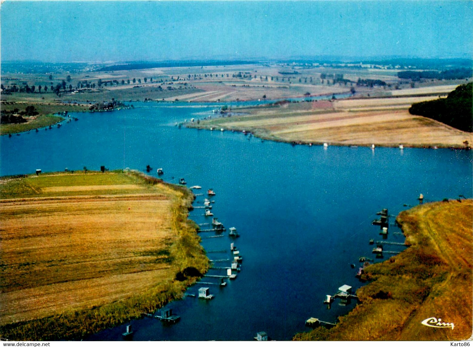 Puttelange Aux Lacs * Vue Aérienne De L'étang - Puttelange