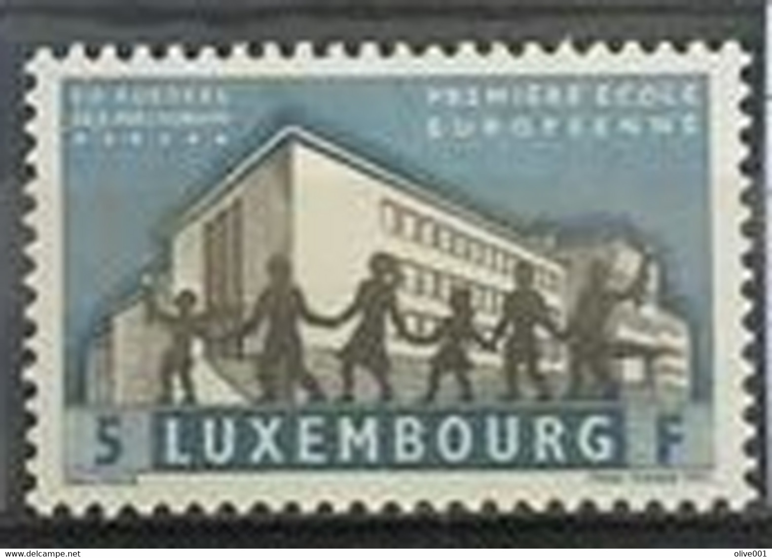 Timbre Du Luxembourg Première école Européenne Y&T621 Neuf MNH ** - Autres & Non Classés