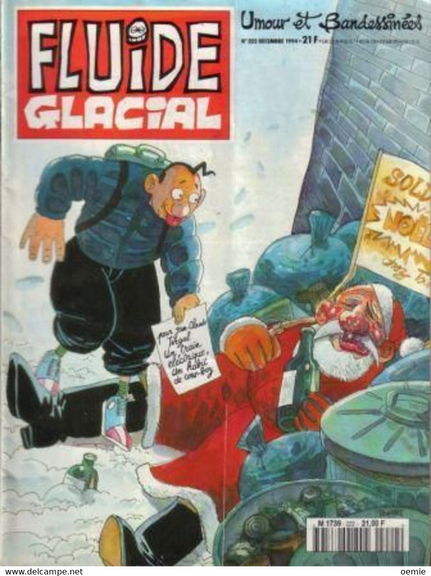 FLUIDE GLACIAL N°  222 DECEMBRE 1994 - Fluide Glacial