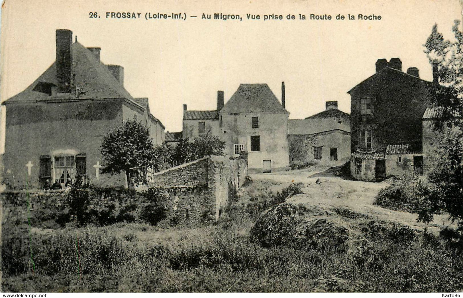 Frossay * Vue Prise De La Route De La Roche Au Migron - Frossay