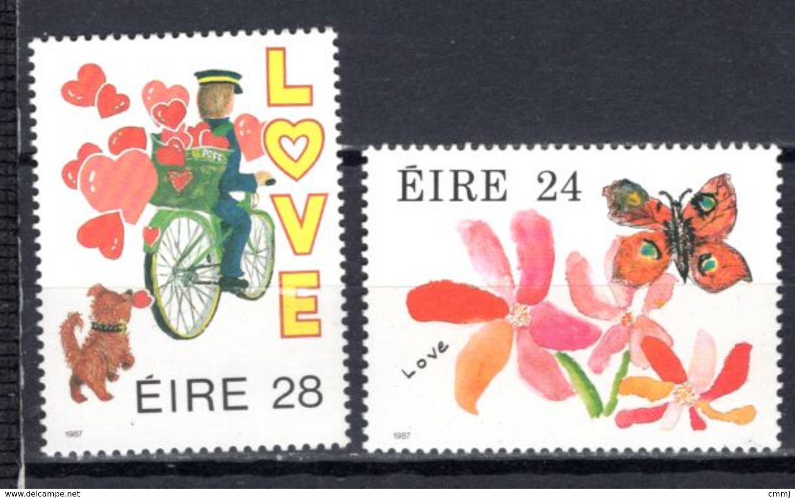 1986 - EIRE -   Catg. Mi. 613/614 - NH - (MO2020.47) - Unused Stamps