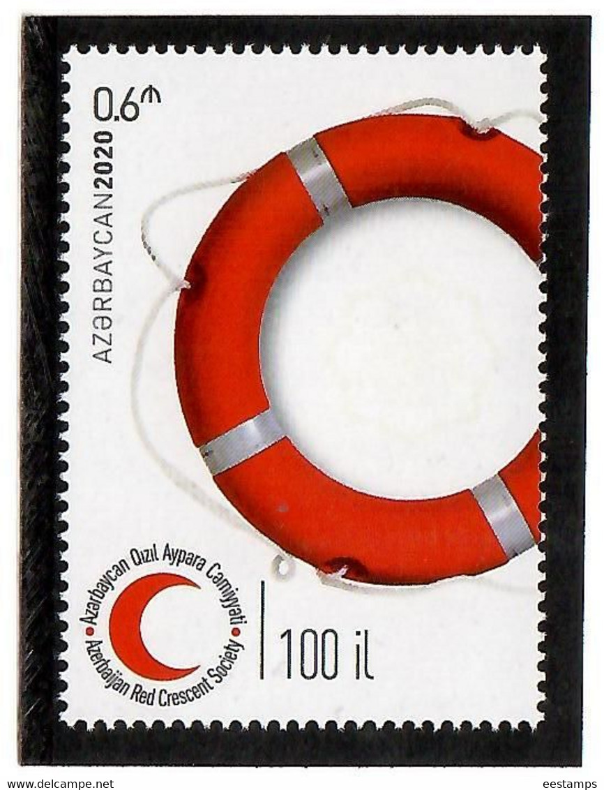 Azerbaijan 2020 . Centenary Of Red Crescent .1v:0.60 - Aserbaidschan