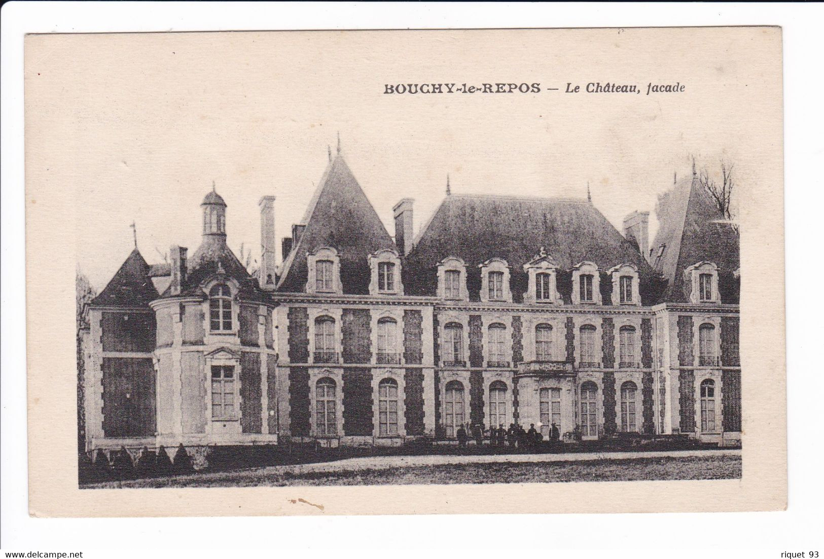 BOUCHY-le-REPOS - Le Château, Façade - Sonstige & Ohne Zuordnung