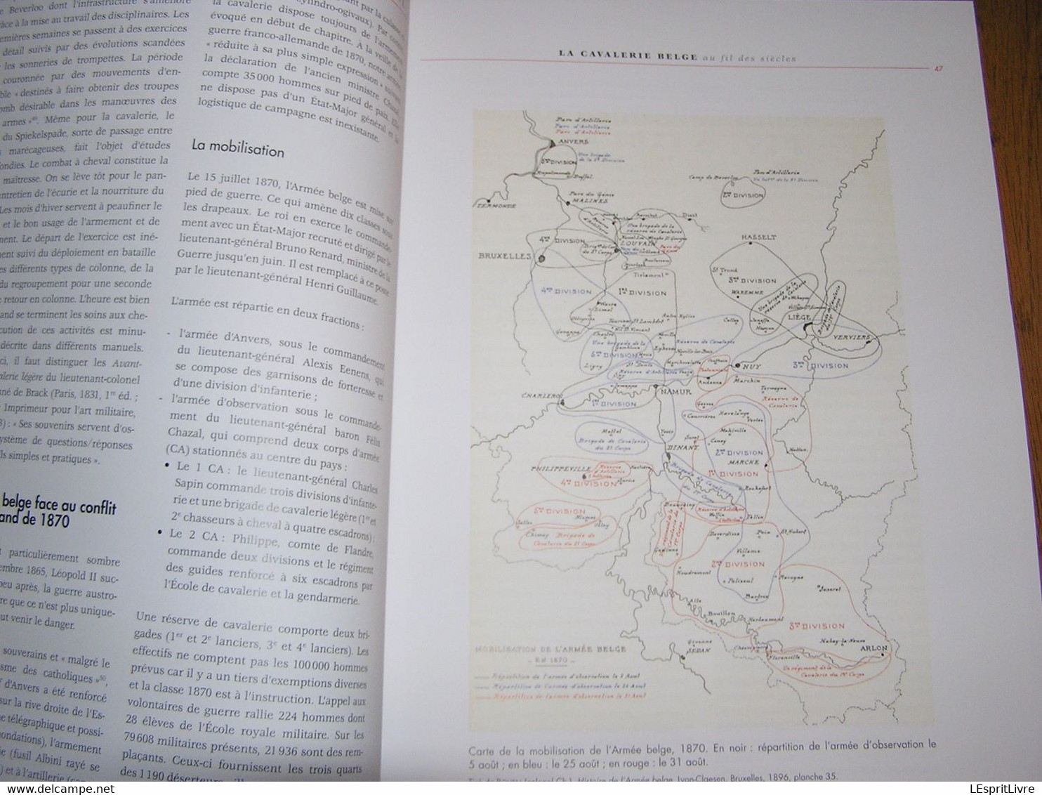 LA CAVALERIE BELGE AU FIL DES SIECLES Armée Guerre 14 18 40 45 Blindés Char Auto Mitrailleuse Corps Expéditionnaire ACM