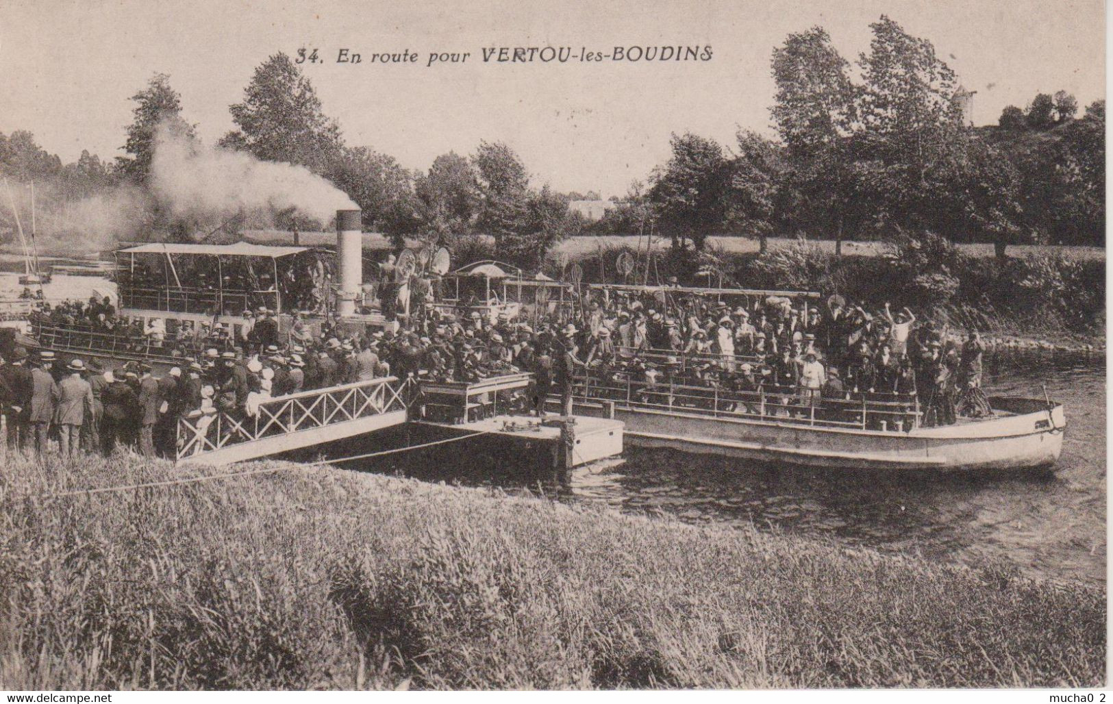 44 - VERTOU LES BOUDINS - EN ROUTE POUR ... - Andere & Zonder Classificatie