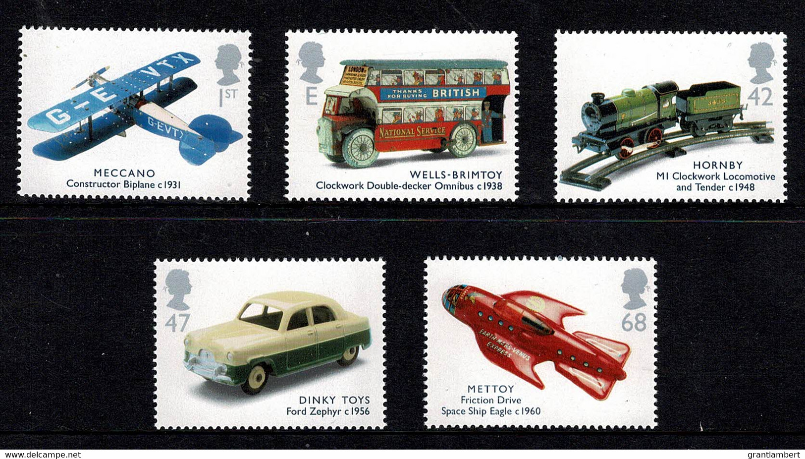 Great Britain 2003 Transports Of Delight Set Of 5 MNH - Unused Stamps