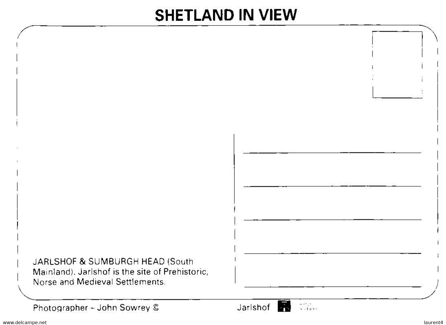 (S 19) Shetland Islands - South Mainland - Jarlshof & Sumburgh Head - Shetland