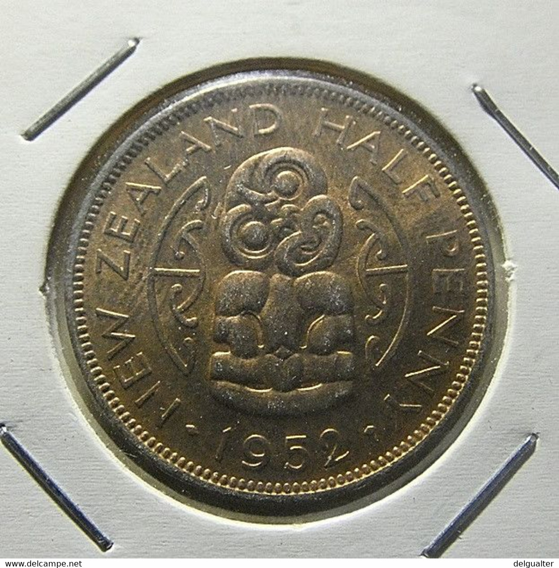 New Zealand 1/2 Penny 1952 - New Zealand