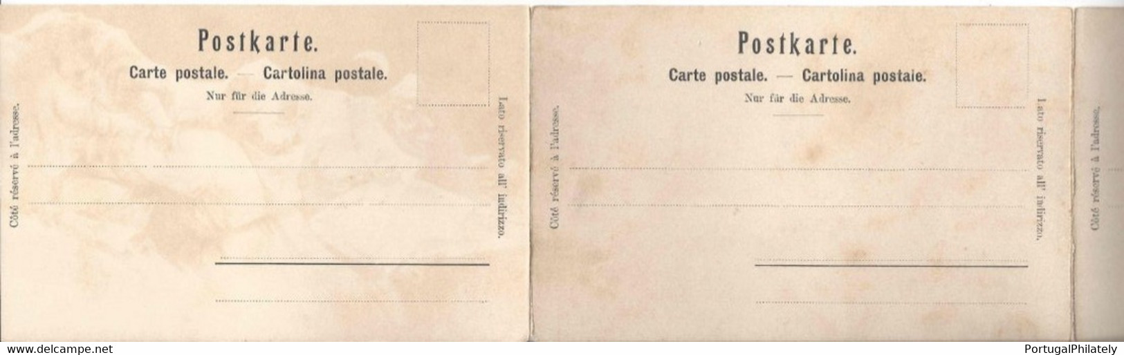 CPA (suisse) ILLUSTRATEUR " KILLINGER " - Carte De 3 Cartes Du JUNGFRAU Postkarte - Surréalisme 113, 114, 115 - Au