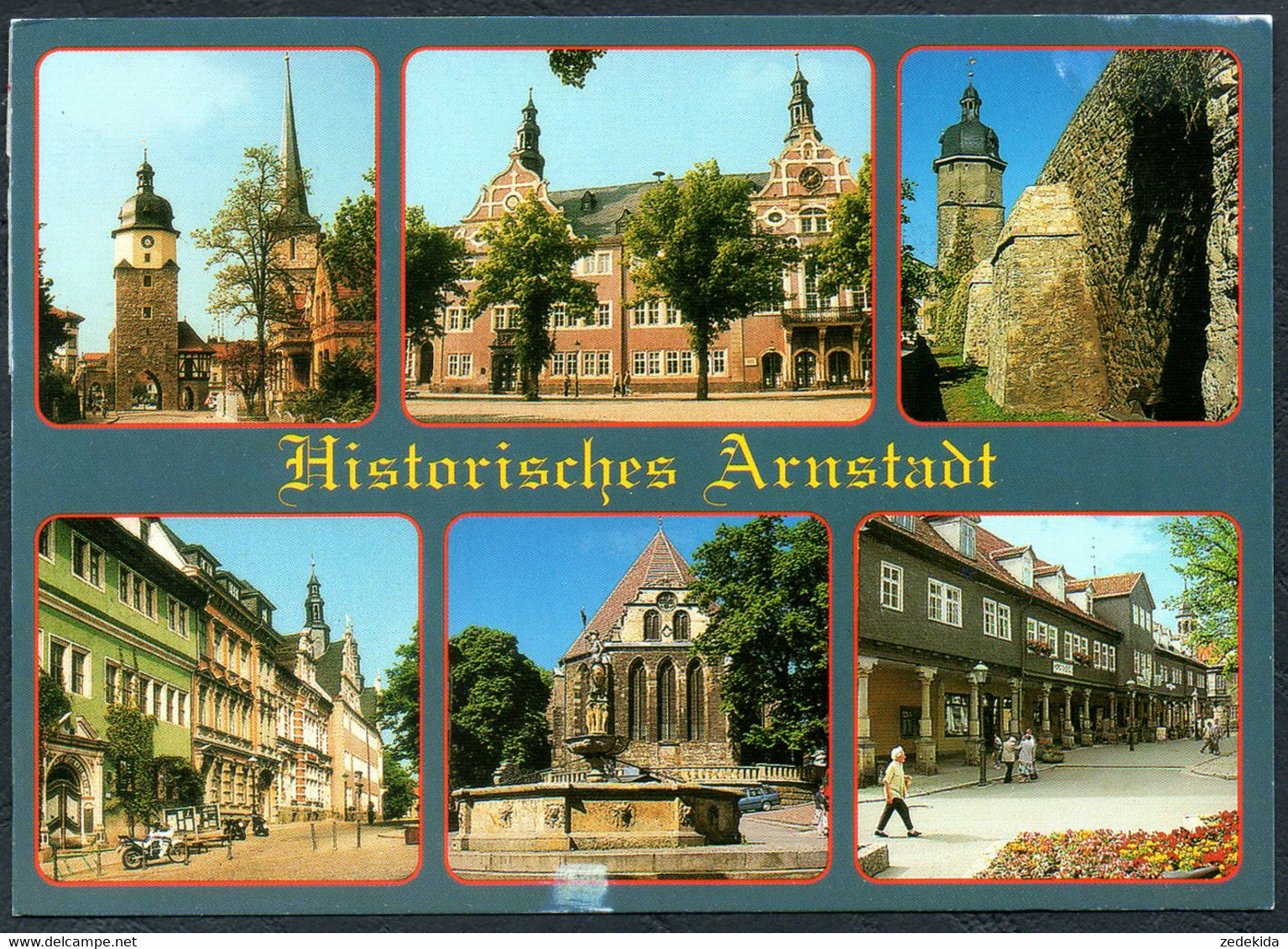 E2539 - Arnstadt - Verlag Pfanstiel Freistempel Waltershausen Freistempler - Arnstadt