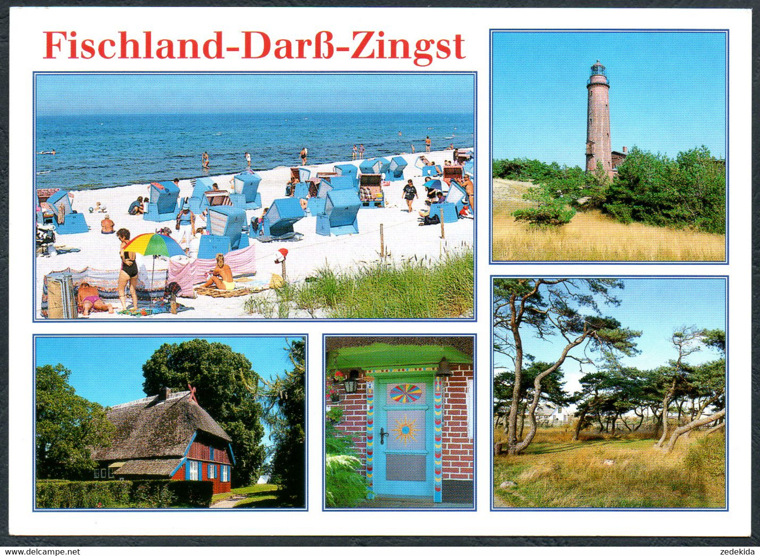 E2577 - TOP Fischland Darß Zingst - Verlag Schöning - Fischland/Darss
