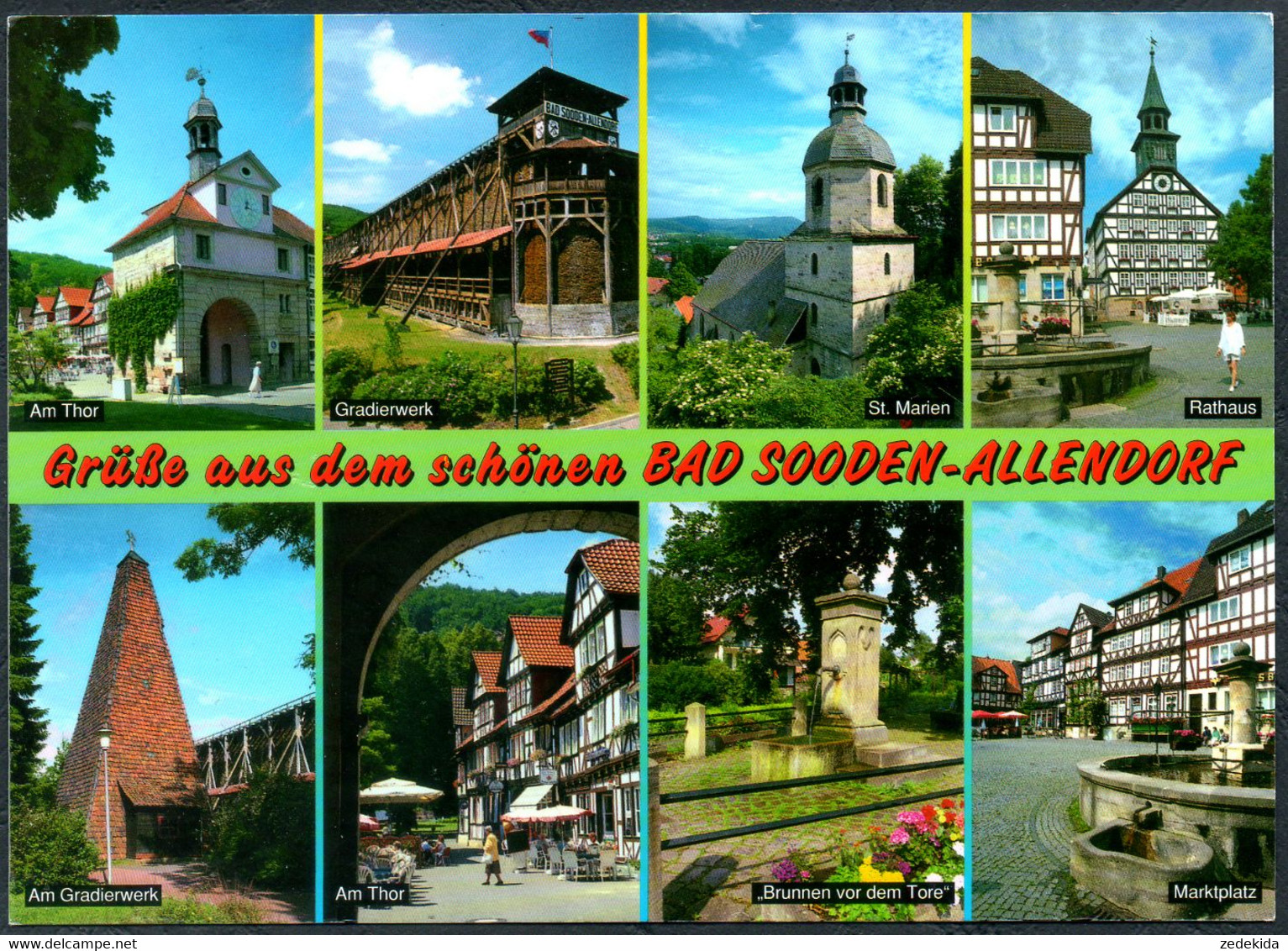 E2609 - TOP Bad Sooden Allendorf - Verlag Schöning - Bad Sooden-Allendorf