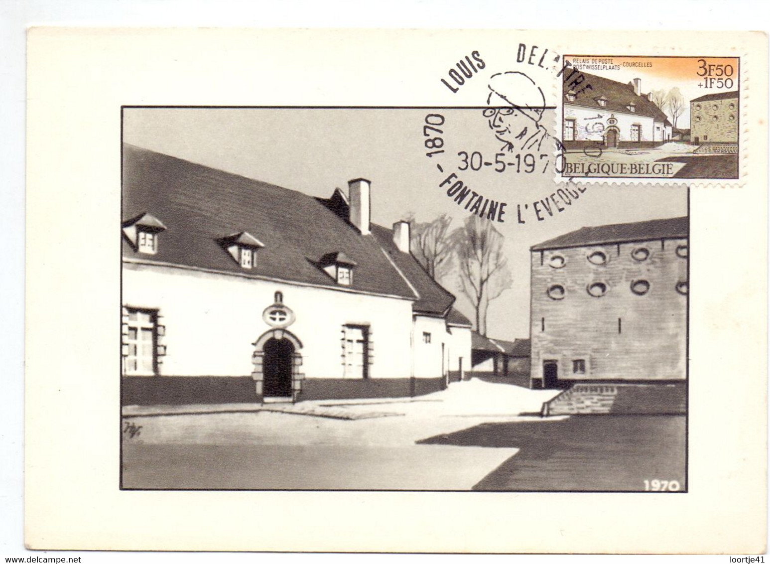 CP - Le Relais De Courcelles - 1970 - Courcelles