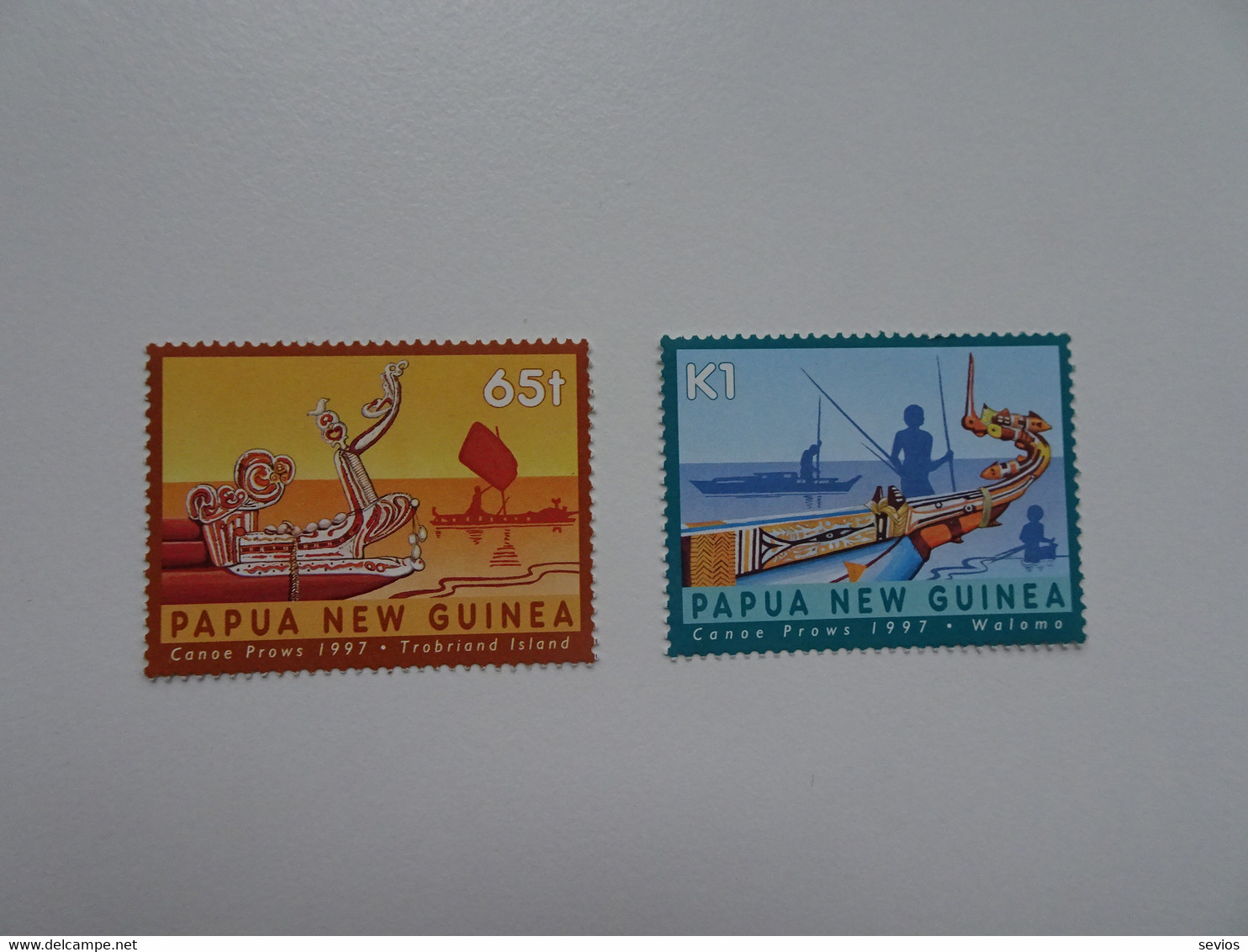 Sevios / Papoea-New-Guinea / **, *, (*) Or Used - Papua-Neuguinea