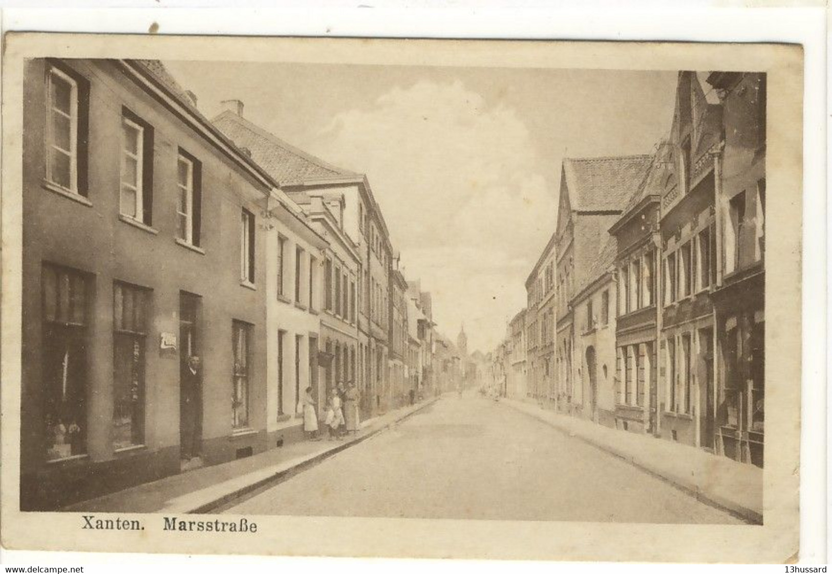 Carte Postale Ancienne Xanten - Marsstrasse - Xanten