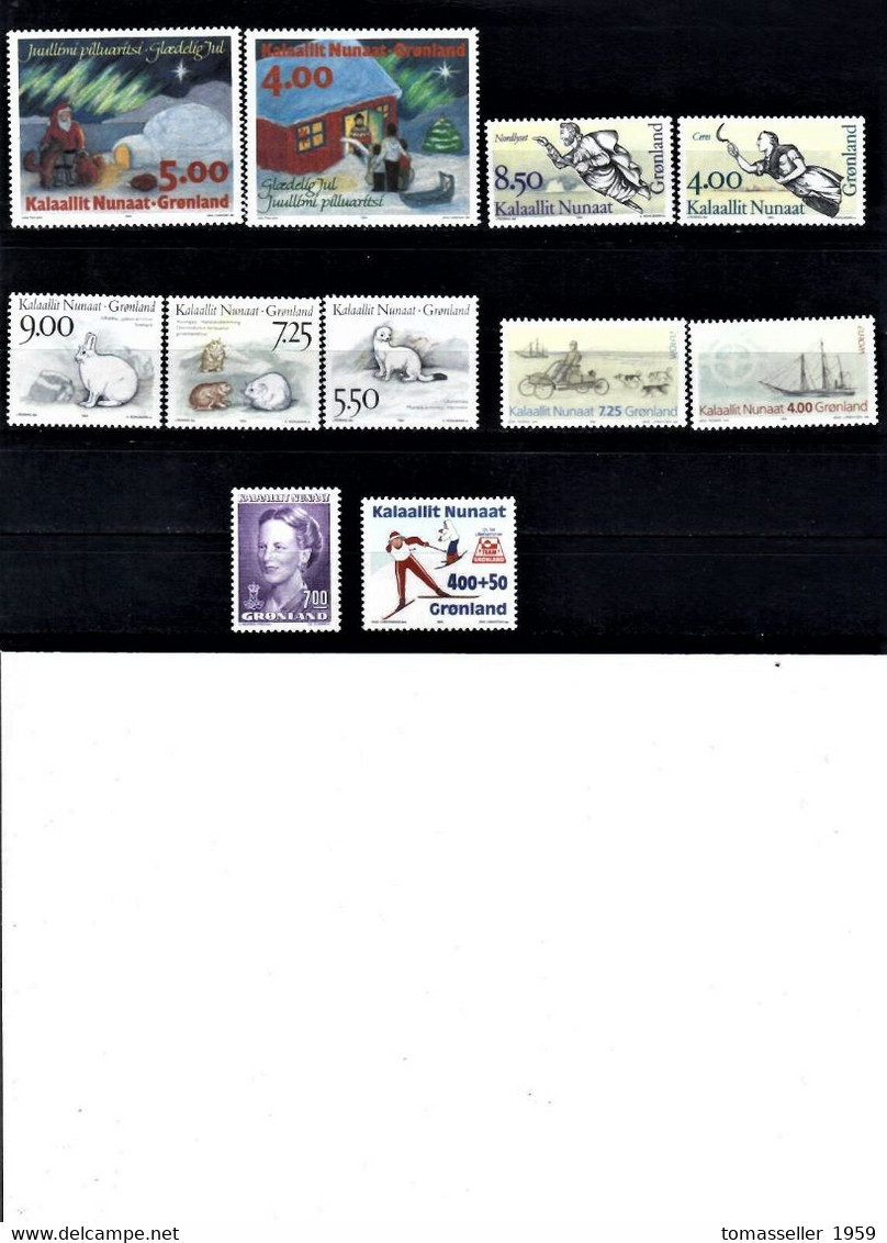 Greenland13 Years (1994-2006 Y.y.) Stamps S/sh.+Booklets - Nuovi