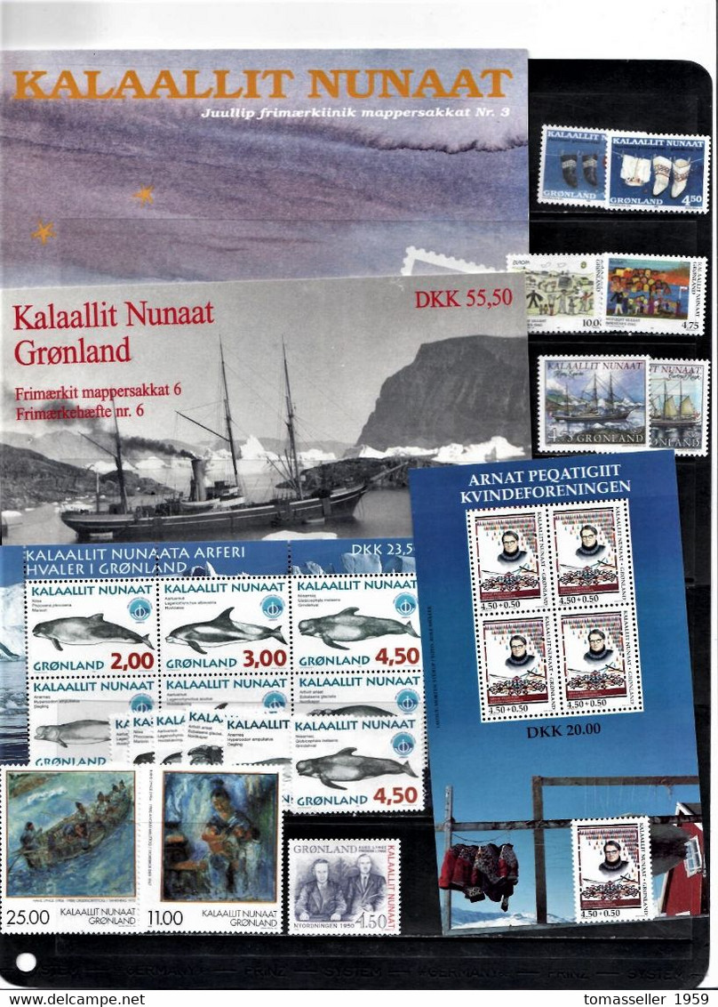 Greenland13 Years (1994-2006 Y.y.) Stamps S/sh.+Booklets - Ongebruikt