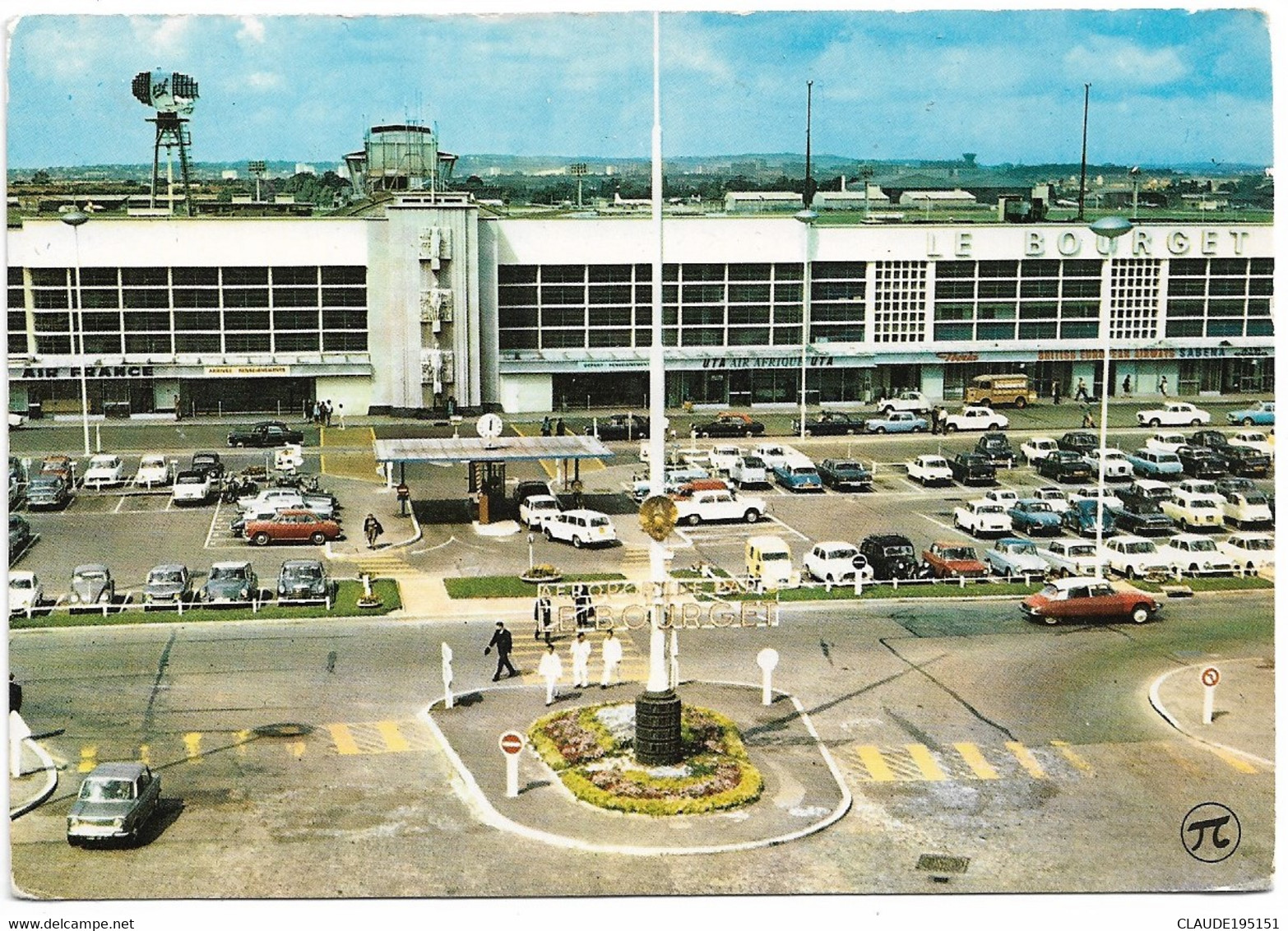 AEROPORT DE PARIS  LE BOURGET  L'AEROGARE   (EDITEUR P.I) - Aéroports De Paris